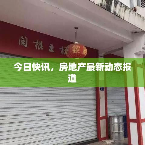 今日快讯，房地产最新动态报道